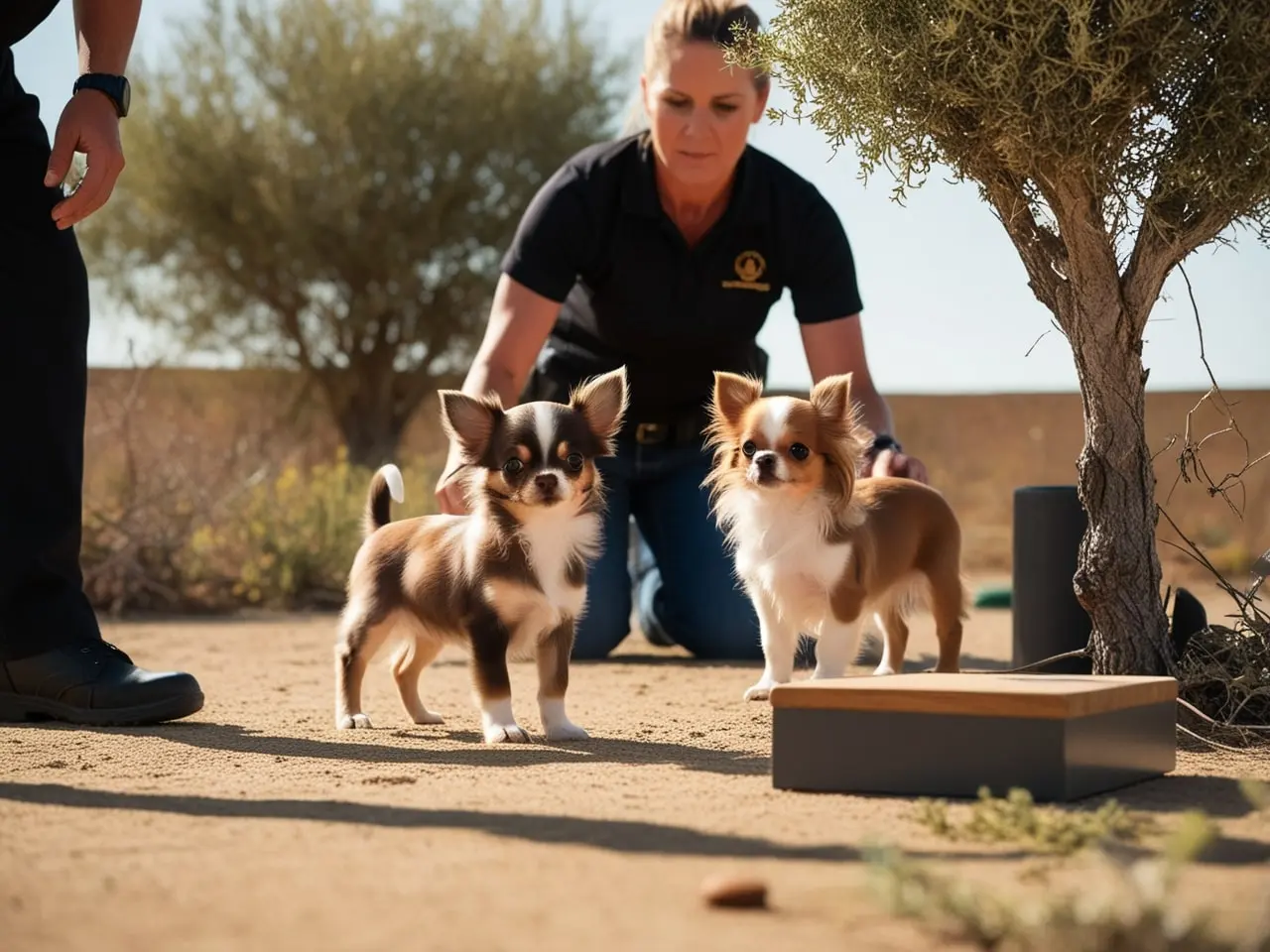 Default_Chihuahua_training_scene_unfolds_where_a_trainer_and_a_0-min